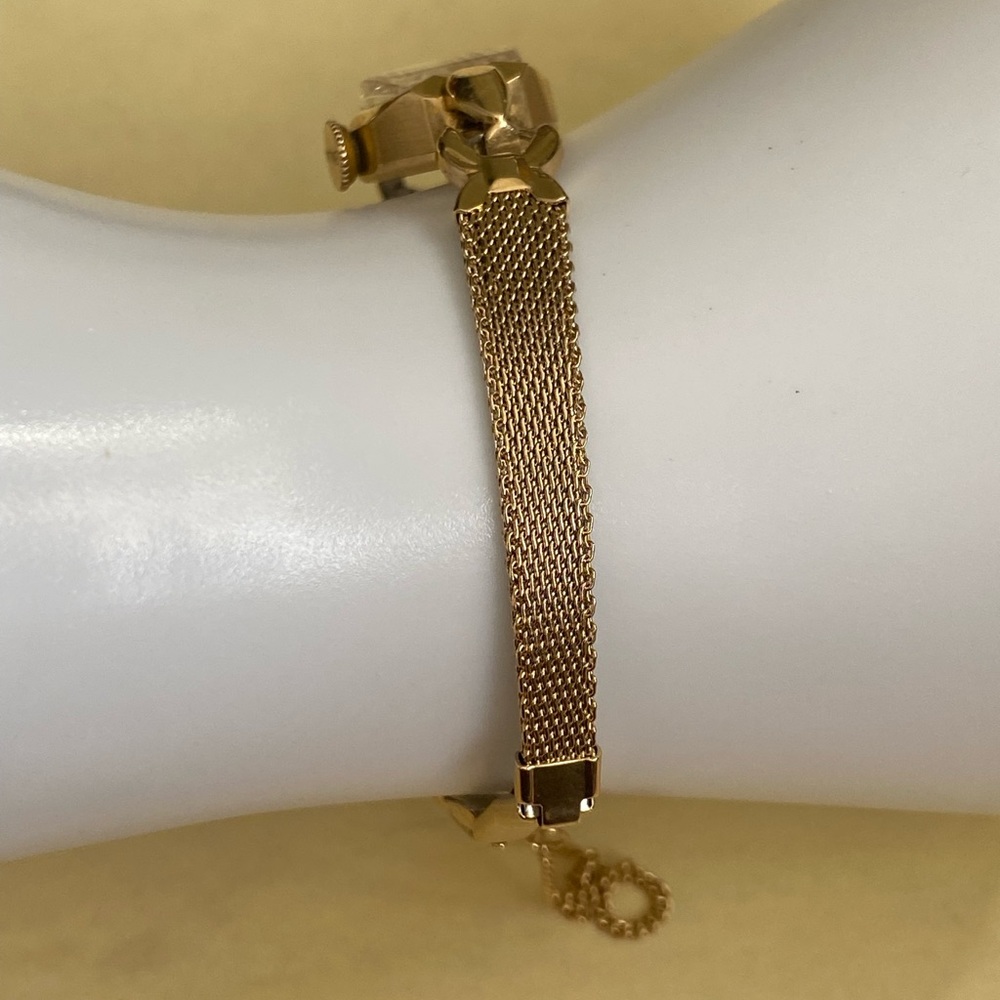 Vintage Solid 14K Gold Case Bulova Cocktail Manual-Wind Ladies Watch! Runs!! - Picture 8 of 14
